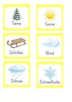 Vorschau - Arbeitsblätter - Klanggeschichte Winter - Begleitung mit Instrumenten - Seite 2
