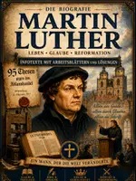 Vorschau - Arbeitsblätter - Biographie Martin Luthers mit Infotexten und Arbeitsblättern - Deckblatt