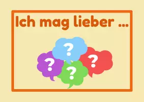 Vorschau - Spiele - "Ich mag lieber" zum Kennenlernen - Interessen - Seite 1