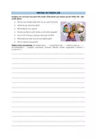 Vorschau - Arbeitsblätter - Jobs, Workplace, Application - Writing Prompts - More 4 Unit 4 World Of Work - Seite 1