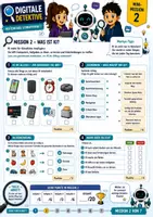 Vorschau - Arbeitsblätter - Multiple Choice Digitale Detektive Schnupperseiten FREEBIE - Seite 2