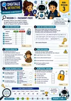 Vorschau - Arbeitsblätter - Multiple Choice Digitale Detektive Schnupperseiten FREEBIE - Seite 3