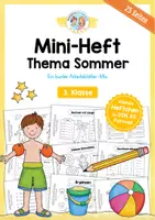 Vorschau - Arbeitsblätter - Mini-Heftchen: Sommer - 3. Klasse (25 Arbeitsblätter) - Deckblatt