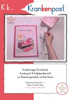 Vorschau - Poster - 🐦 Krankenmappe Grundschule | Krankenpost & Aufgabenübersicht | Klassenorganisation | Karl Kanari - Deckblatt
