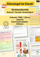 Vorschau - Unterrichtsreihen - Gütesiegel im Check! - Stationenbetrieb - Fokus Österreich - Deckblatt