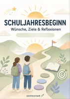 Vorschau - Arbeitsblätter - Schuljahresbeginn - Reflexion - Deckblatt