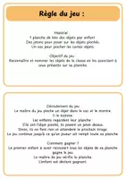 Aperçu - Jeux - Loto des objets de la classe - Maternelle - Page 3