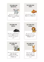 Vorschau - Spiele - Lesespiel "Ich habe ... wer hat?" - Klasse 2 - 4 Tierrätsel - Seite 2