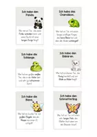 Vorschau - Spiele - Lesespiel "Ich habe ... wer hat?" - Klasse 2 - 4 Tierrätsel - Seite 3