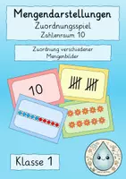 Vorschau - Spiele - Mengendarstellung Zuordnungsspiel - Deckblatt