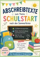 Vorschau - Arbeitsblätter - Differenziertes_Arbeitsblatt_Abschreibtexte_Schulstart - Deckblatt