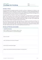 Vorschau - Arbeitsblätter - Arbeitsblatt Biologie Klasse 9 - Grundlagen der Vererbung - Deckblatt