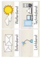 Vorschau - Poster - Klassendienste Dienste Klassenzimmerdekoration beige - Seite 3