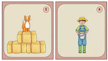 Vorschau - Arbeitsblätter - Lesespaziergang Bauernhof 4-fach differenziert Kl.1-4 - Seite 3