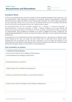 Vorschau - Arbeitsblätter - Arbeitsblatt Biologie Klasse 9 - Reizaufnahme und Reizreaktion - Deckblatt