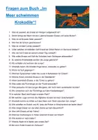 Vorschau - Arbeitsblätter - Im Meer schwim(m)en Krokodile| Fragen mit Seitenzahlen | Unterrichtsmaterial | Deutsch Klasse 5-10 | mit Lösungen - Seite 3