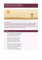 Vorschau - Stundenentwürfe - Gedichtanalyse „Bildsprache" – Metapher, Vergleich, Personifikation, Symbol - Seite 1