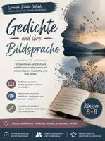 Vorschau - Stundenentwürfe - Gedichtanalyse „Bildsprache" – Metapher, Vergleich, Personifikation, Symbol - Deckblatt