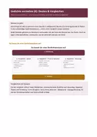 Vorschau - Stundenentwürfe - Gedichtanalyse & Gedichtvergleich – Analyse schreiben - Seite 1
