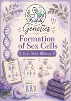 Vorschau - Arbeitsblätter - Genetics: Formation of Sex Cells with solution - Deckblatt