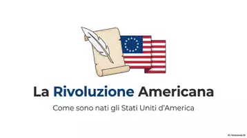 anteprima - Esercizi - Storia - secondo anno - La Rivoluzione Americana - Pagina di copertina