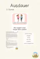 Vorschau - Stundenentwürfe - Zeittreffläufe - Ausdauer - Deckblatt