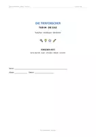 Vorschau - Stationenlernen - Die Tierforscher, Die Eule, Grundschule, Forscherheft - Seite 1