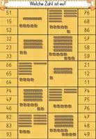 Vorschau - Spiele - Mathe Klasse 2 - Klammerkarten Zahlenraum 100 - Seite 2