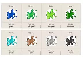 Vorschau - Spiele - Colours (Farben): I have who has - Seite 2