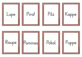 Vorschau - Spiele - Lesekarten Magischer Zylinder - 1. KLASSE KARIBU - O bis P - Seite 3