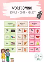 Vorschau - Spiele - Wortdomino - Wort-Bild-Zuordnung - Deckblatt