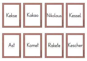 Vorschau - Spiele - Lesekarten Magischer Zylinder - 1. KLASSE KARIBU - O bis Z - Seite 1