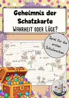 Vorschau - Spiele - Spiel für den Schulstart / Schuljahresbeginn. Klasse 2, 3, 4, 5, 6, 7 - Deckblatt