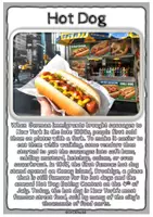 Vorschau - Arbeitsblätter - Typical food from NEW YORK (video, reading, speaking, class survey) - Seite 1