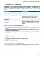 Vorschau - Unterrichtsreihen - Praxisfall Lagerlogistik: Kommissionierung und Versandkontrolle | Arbeitsblatt mit Lösungen - Seite 1
