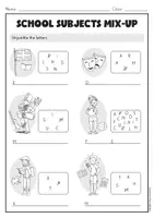 Vorschau - Arbeitsblätter - School Subjects – Schulfächer im Englischunterricht | differenzierte Arbeitsblätter Klasse 3–5 - Seite 3
