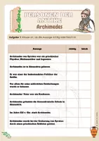 Vorschau - Arbeitsblätter - Personen der Antike - Archimedes - Seite 3