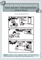 Vorschau - Arbeitsblätter - Bildergeschichten - Vater und Sohn - Bildergeschichten von E. O. Plauen - Seite 3