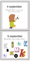 Voorbeeld - Scheurkalender 1ste leerjaar/groep 3 - Voorblad