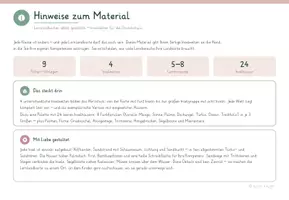 Vorschau - Fördermaterial/Inklusion - Materialpaket: Editiertbare Lernlandkarten, 14 Karten zum Selbstgestalten - Seite 2