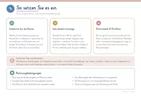 Vorschau - Fördermaterial/Inklusion - Materialpaket: Editiertbare Lernlandkarten, 14 Karten zum Selbstgestalten - Seite 3