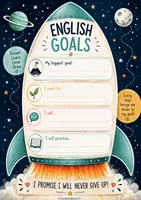 Vorschau - Arbeitsblätter - English Goals - Rakete zum Schuljahresbeginn - Deckblatt