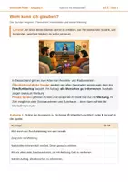 Vorschau - Arbeitsblätter - Wem kann ich glauben? – Der Sender-Vergleich zur Meinungsbildung – AB 6 - Deckblatt