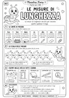 anteprima - Esercizi - Le Misure di Lunghezza - Schede DSA Classe 3ª - Bruco Curioso - Pagina 1
