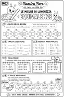 anteprima - Esercizi - Le Misure di Lunghezza - Schede DSA Classe 3ª - Bruco Curioso - Pagina 3