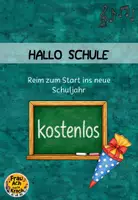 Vorschau - Stundenentwürfe - Hallo Schule - Reim zum Start ins neue Schuljahr - 1. Klasse ~ Grundschule Musik - Deckblatt