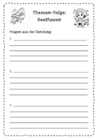 Vorschau - Arbeitsblätter - Beethoven Wissenssendung Musik – Quiz & Rätsel - Seite 2