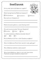Vorschau - Arbeitsblätter - Beethoven Wissenssendung Musik – Quiz & Rätsel - Seite 3