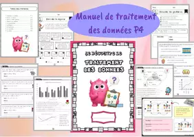 Aperçu - Manuel scolaire - Manuel complet en traitement des données pour la P4 - Page de couverture