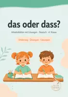 Vorschau - Arbeitsblätter - das dass Klasse 4 - Deckblatt
